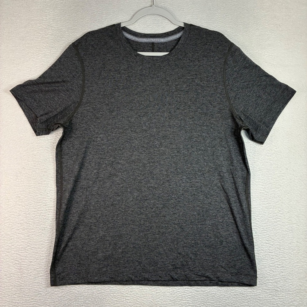 Lululemon Shirt Men L Gray Metal Vent Tech Better Everyday Fundamental Workout